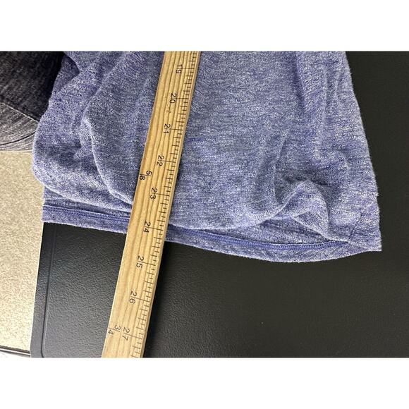 Athleta Small Long Sleeve Boat Neck Active Running Gym T-Shirt Rolled Hem 33-13 - Picture 6 of 8